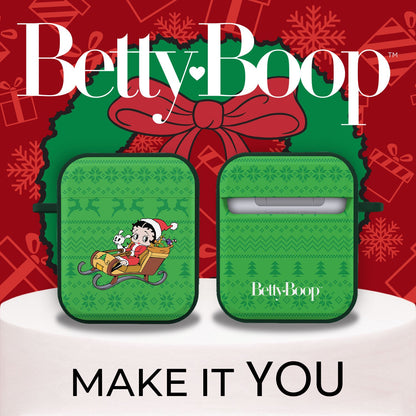 Betty Boop Happy Holidays HDX Apple AirPods Gen 1 & 2 Case Cover