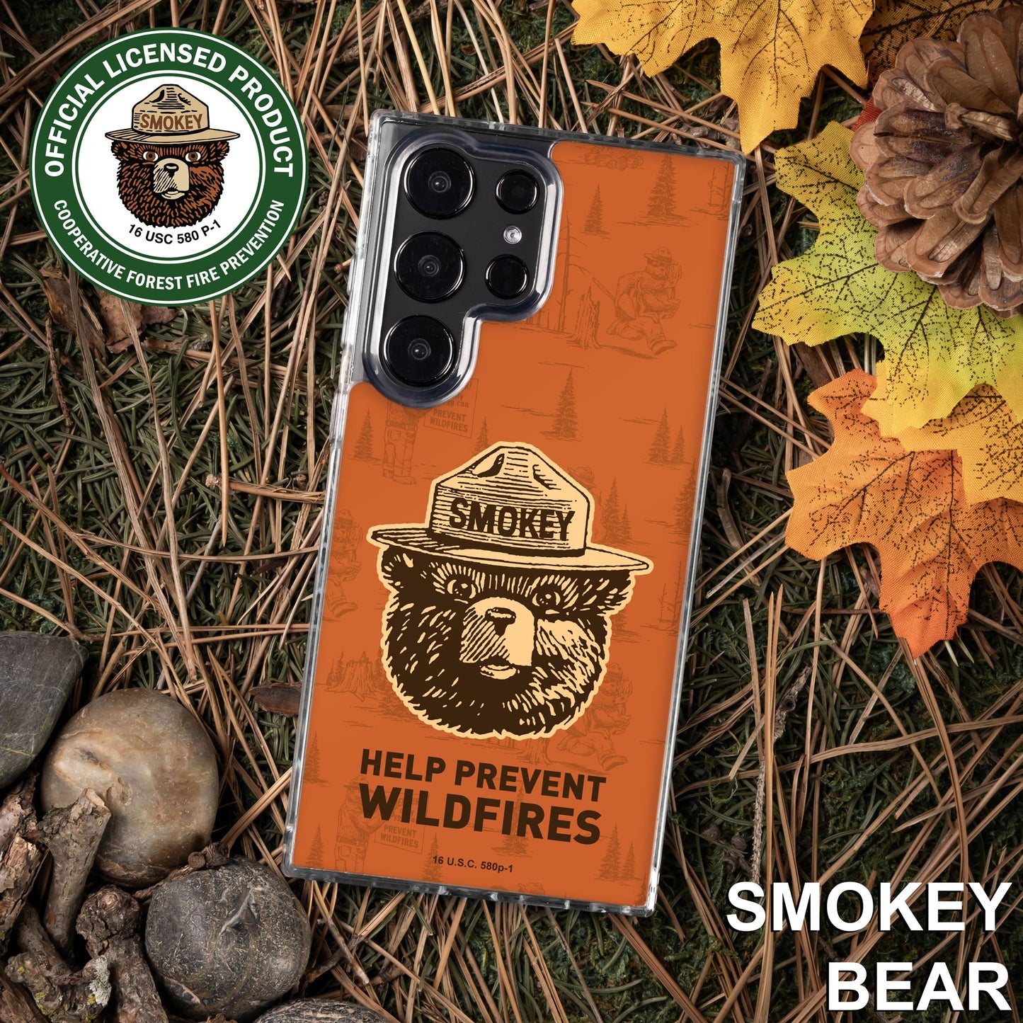 Smokey Bear Classic HD Samsung Galaxy S23 Phone Case