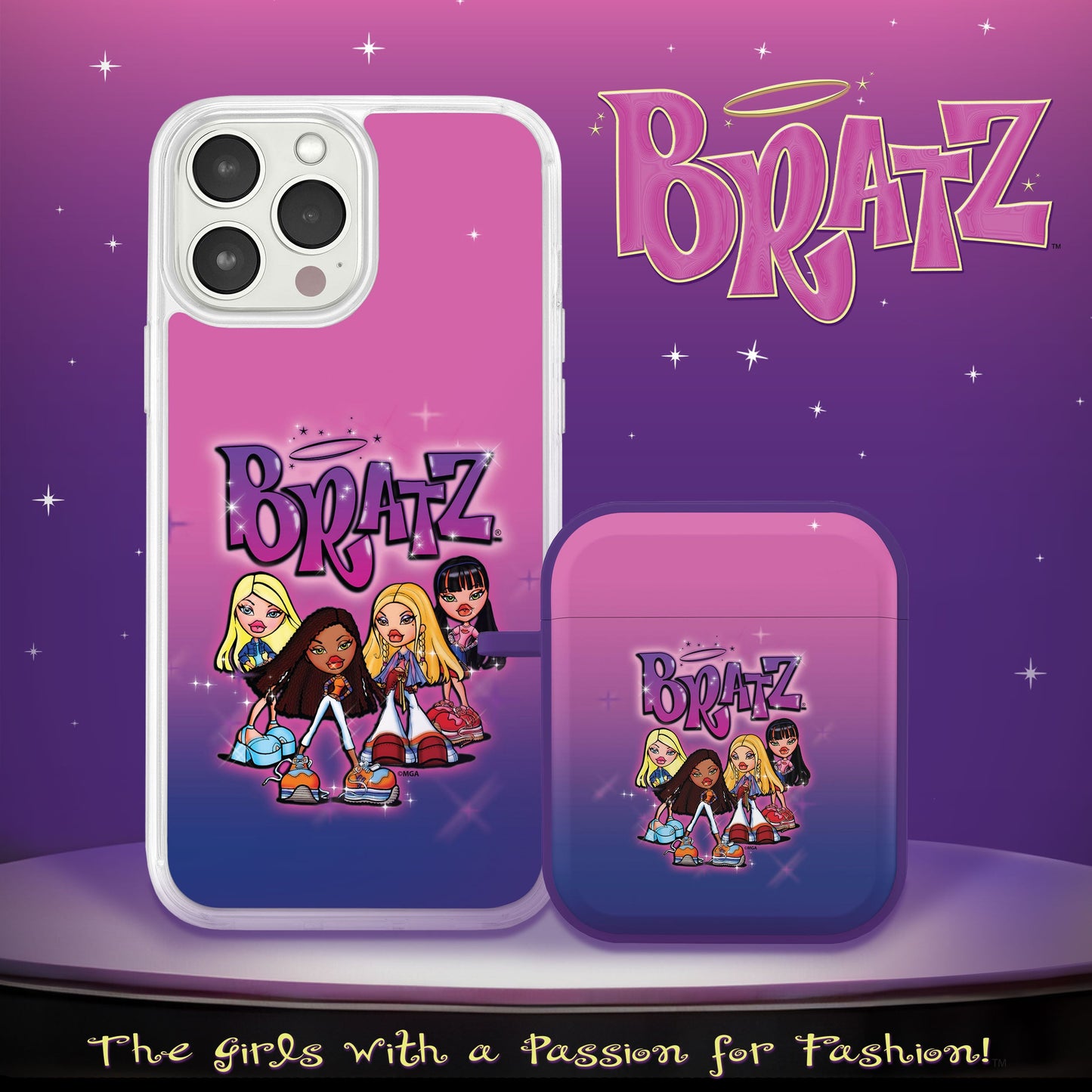 Bratz® Classic HD Apple iPhone 11 Series and AirPods Gen 1 & 2 Combo Package