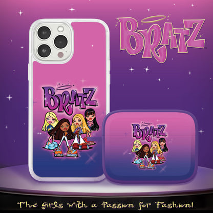 Bratz® Classic HD Apple iPhone 13 Mag-Safe Phone Case and AirPods Pro Combo Package