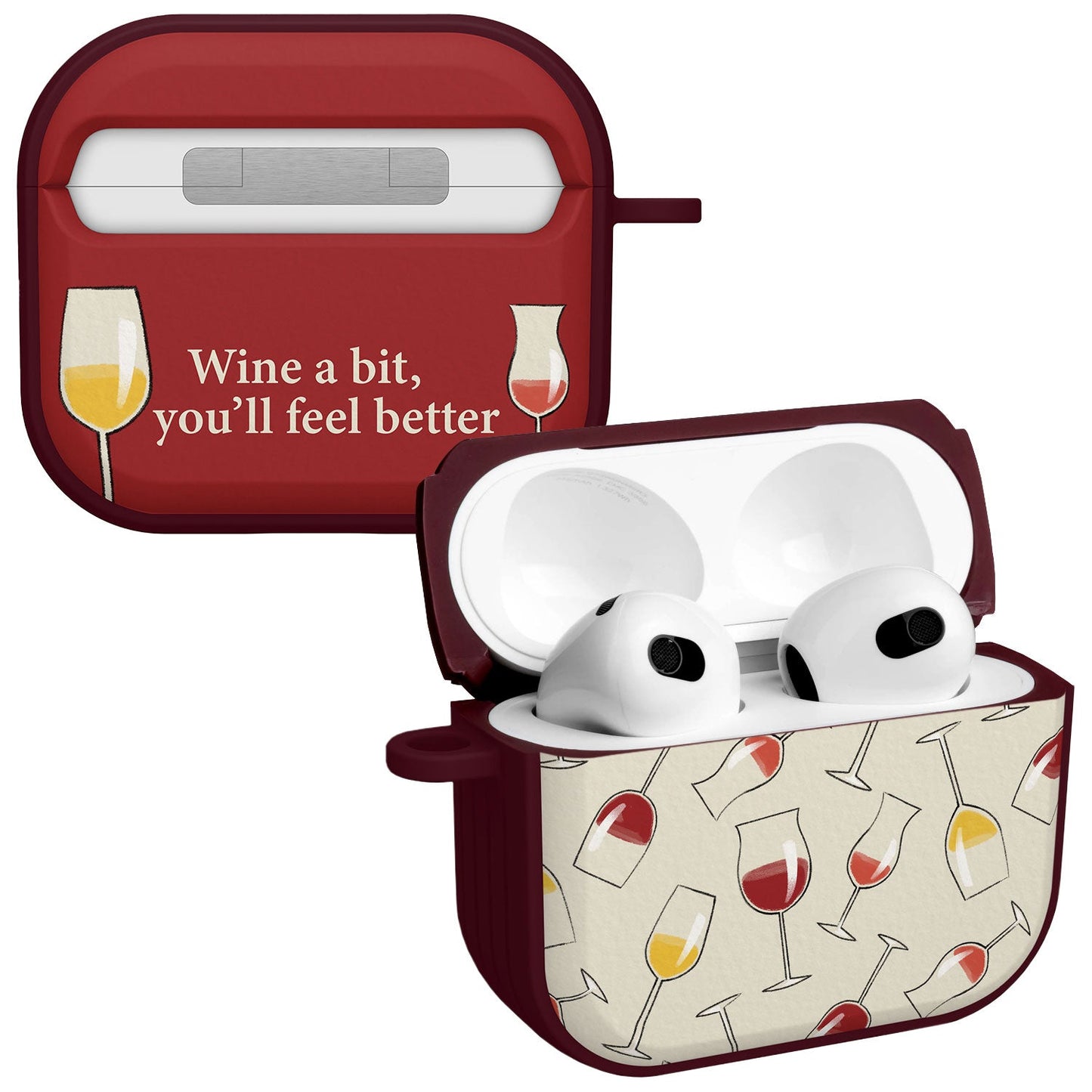 Wine, Beer, & Booze HDX Apple AirPods Gen 3 Case Cover