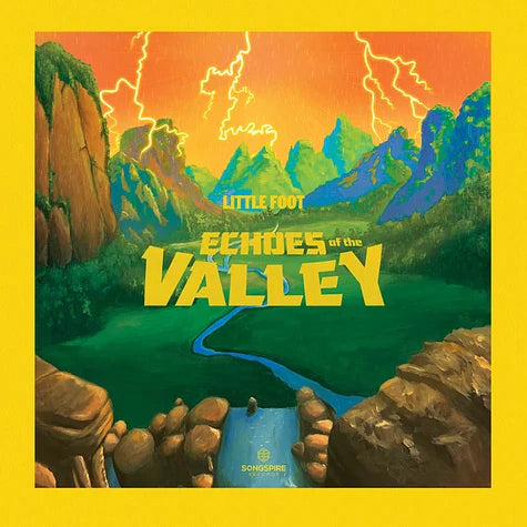 Little Foot - Echoes Of The Valley - Blue Marble Colored Vinyl [LP] Vinyl Record