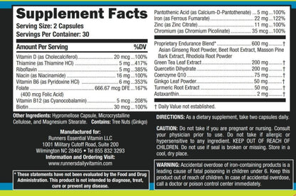 Runners Essentials Daily Vitamin Formula + Ketone-IQ® Shots Bundle