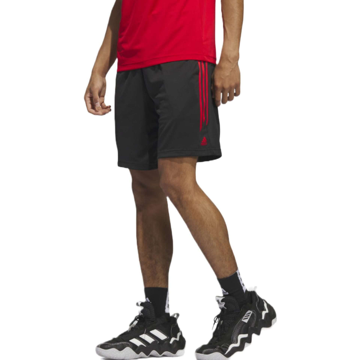 adidas Legends 3-Stripes Basketball Shorts