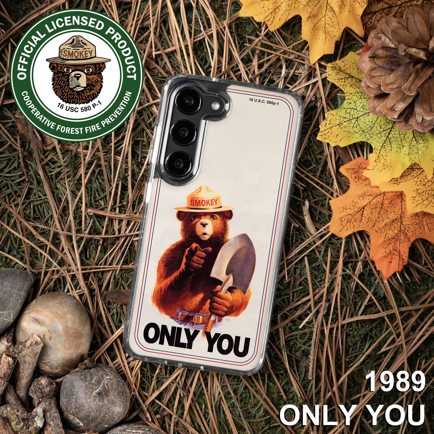 Smokey Bear Classic HD Samsung Galaxy S22 Phone Case