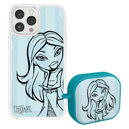 Bratz® Passion For Fashion HD Apple iPhone 15 Mag-Safe Phone Case and AirPods Gen 3 Combo Package