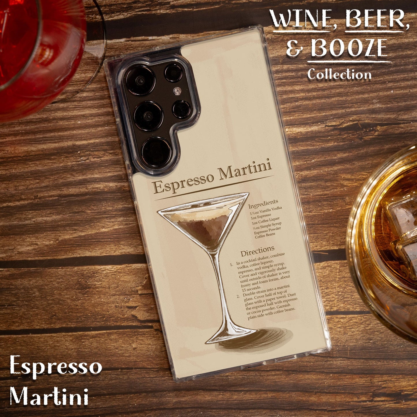 Wine, Beer, & Booze HD Samsung Galaxy S23 Phone Case