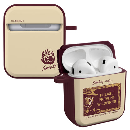 Smokey Bear Classic HDX Apple AirPods Gen 1 & 2 Case Cover