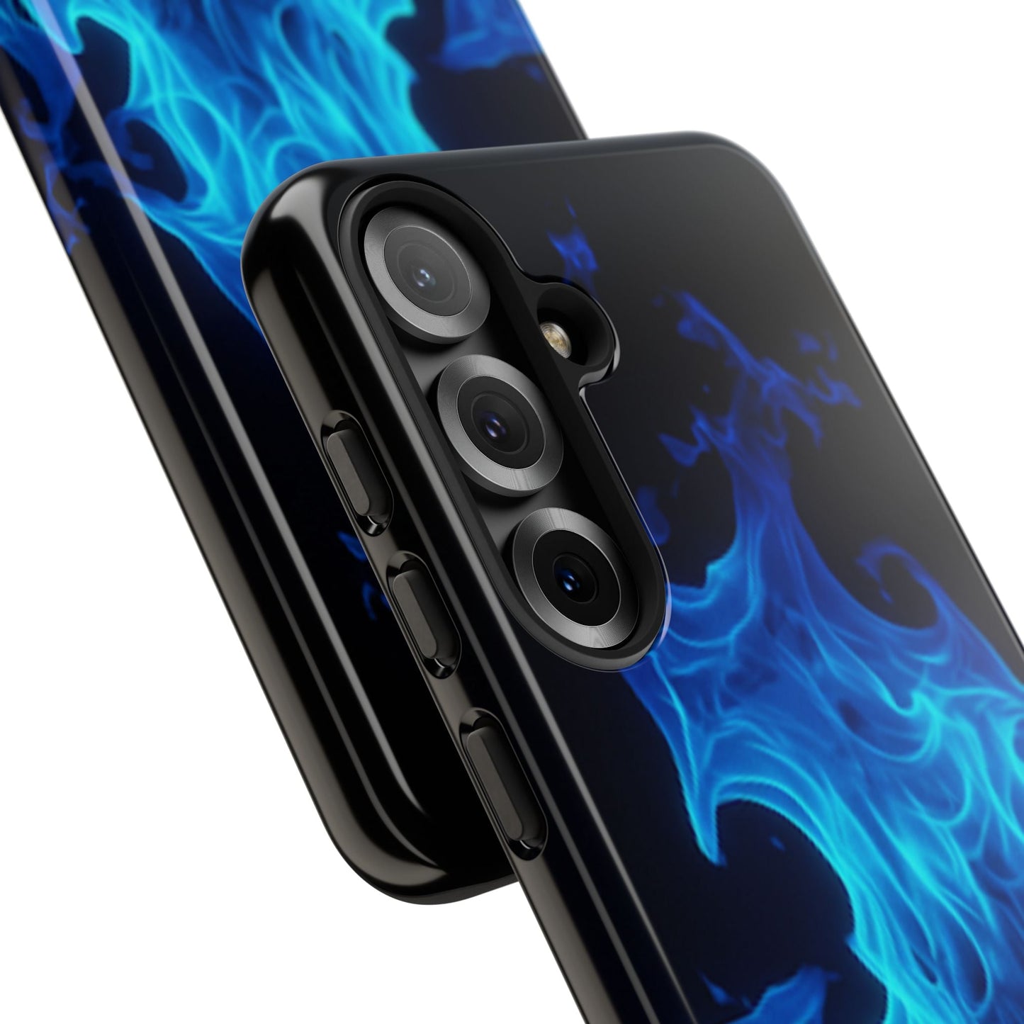 Blue Flames Tough  Phone Case