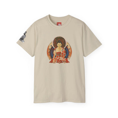Fine Art Buddha Oil Paint Print Unisex Ultra Cotton Tee