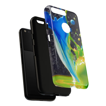 Vibrant Paint Splash Phone Case - Tough & Stylish Protection