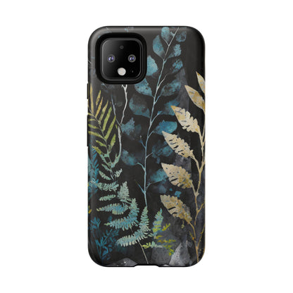 Dark Floral Tough Phone Case