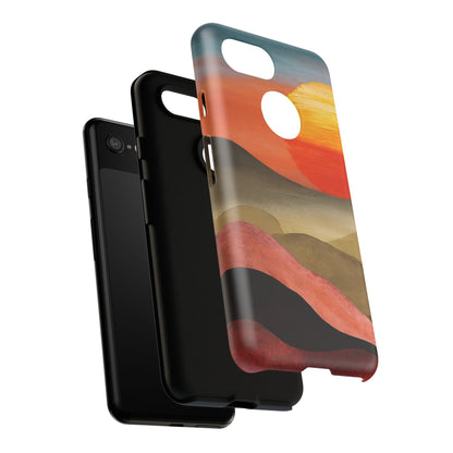 Artistic Sunset Tough Phone Case