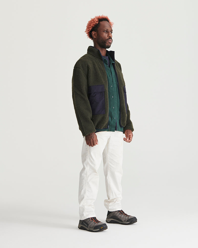 Recycled Sherpa Full Zip