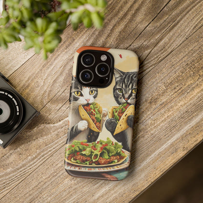 Funny Taco Cat Tough Phone Case