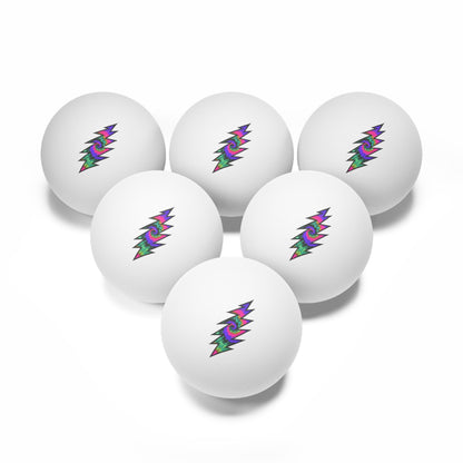 Bolt 6 Pack Ping Pong Balls