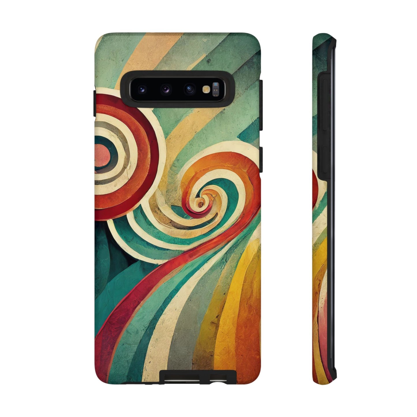 Colorful Swirl Tough Phone Case