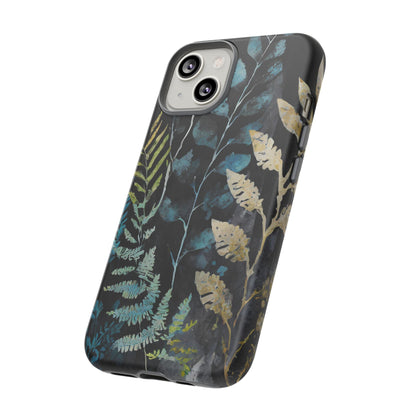 Dark Floral Tough Phone Case