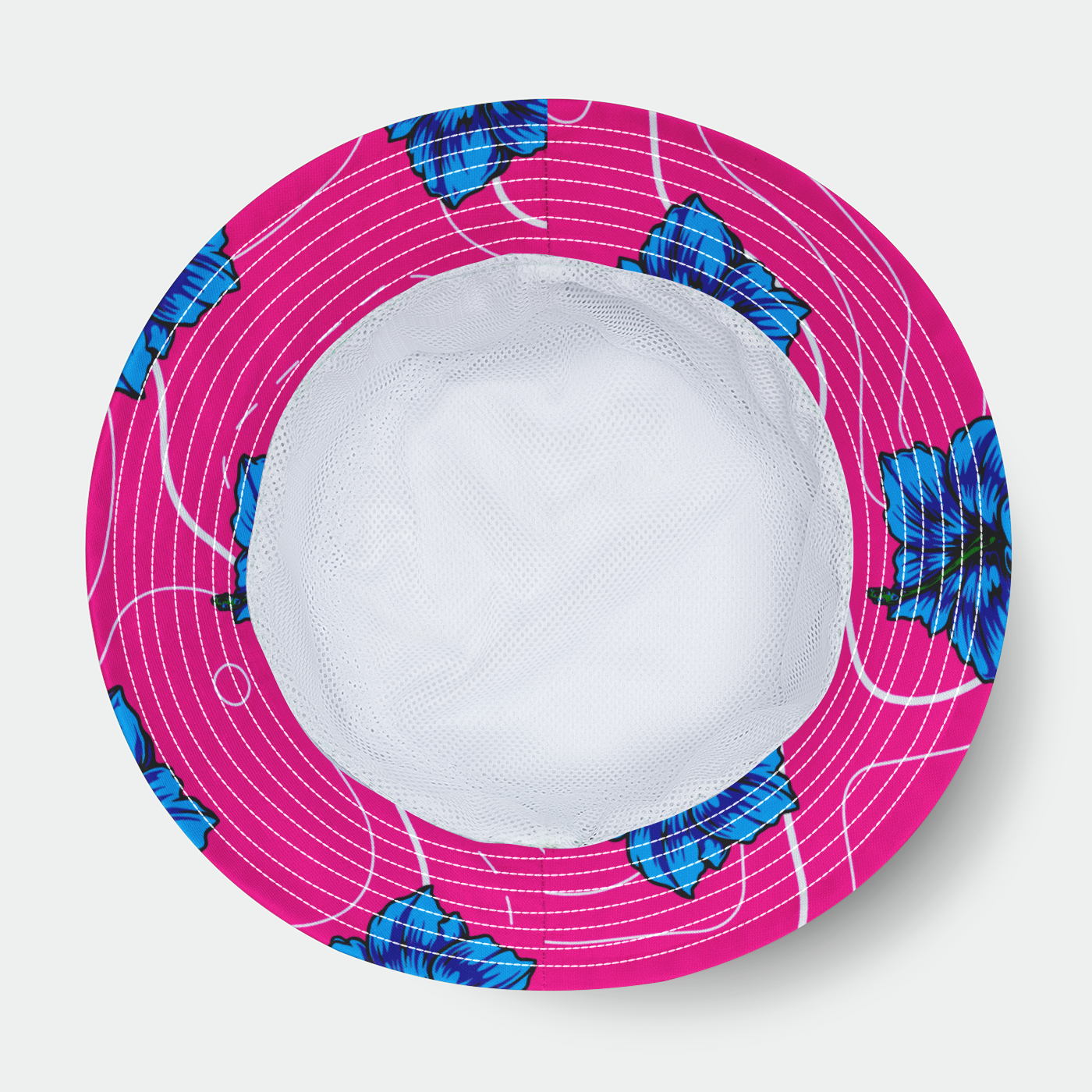 Pink Hibiscus Bucket Hat