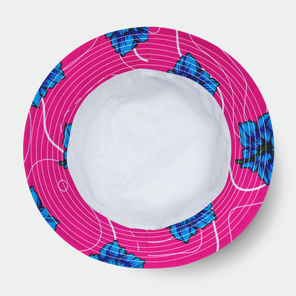Pink Hibiscus Bucket Hat