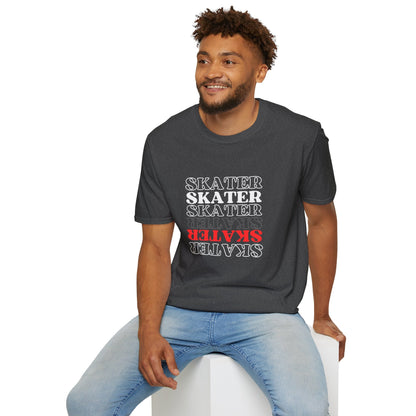 Red Statement Skater Unisex T-Shirt