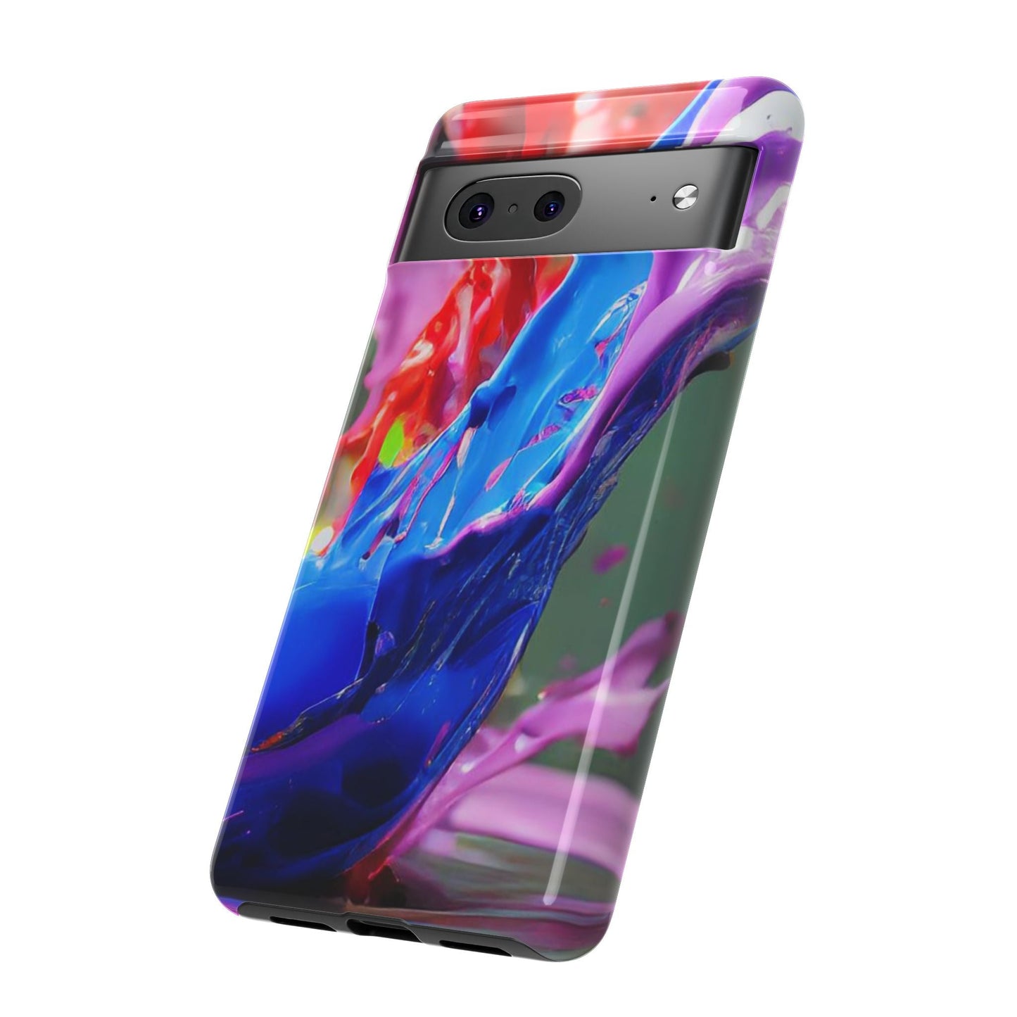 Vibrant Color Splash Tough Phone Case