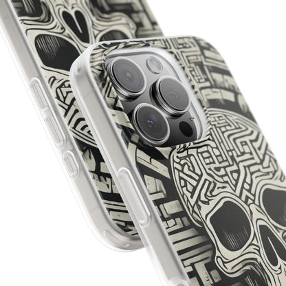 Gothic Skull Maze Flexi Case