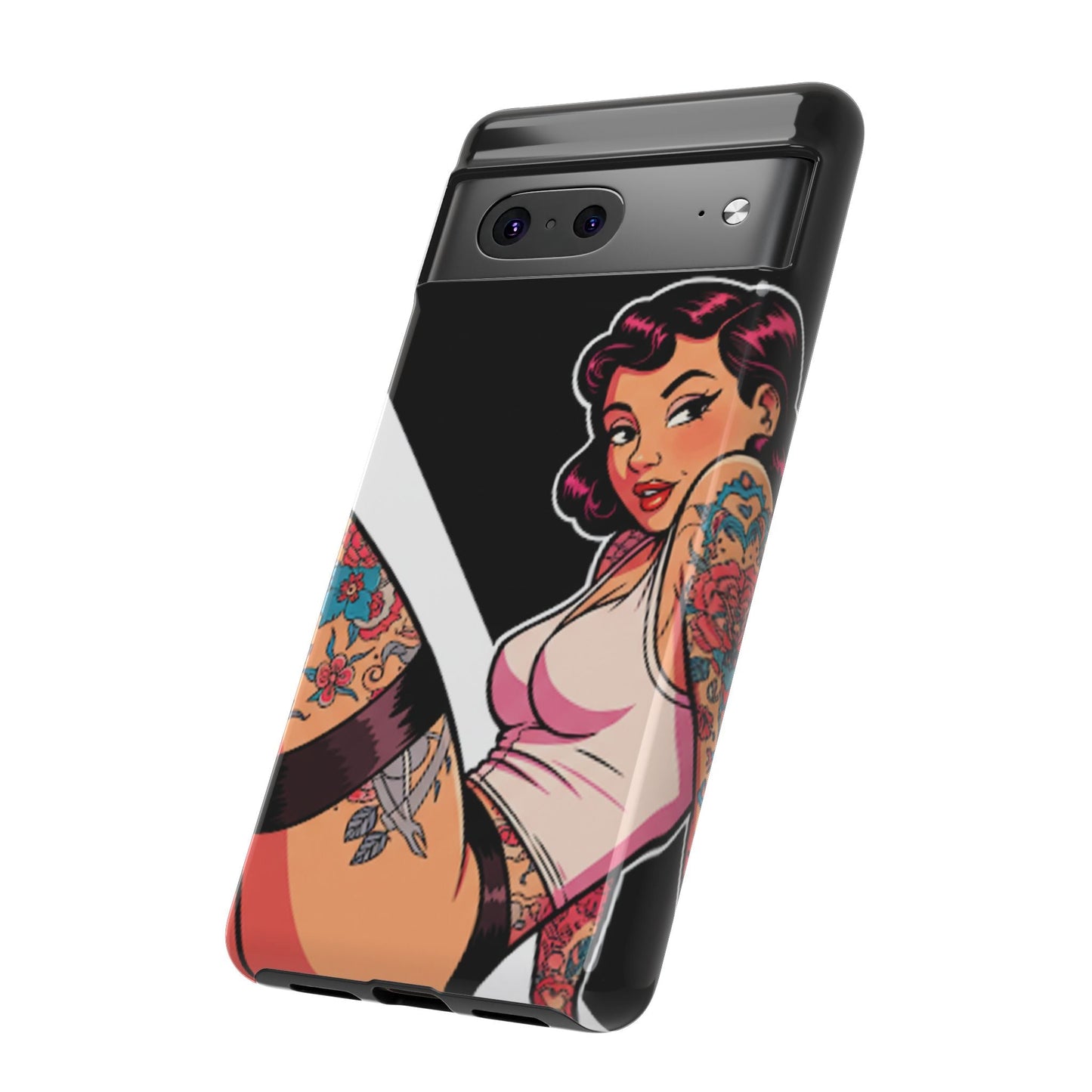 Vintage Tattoo Beauty Tough Phone Case