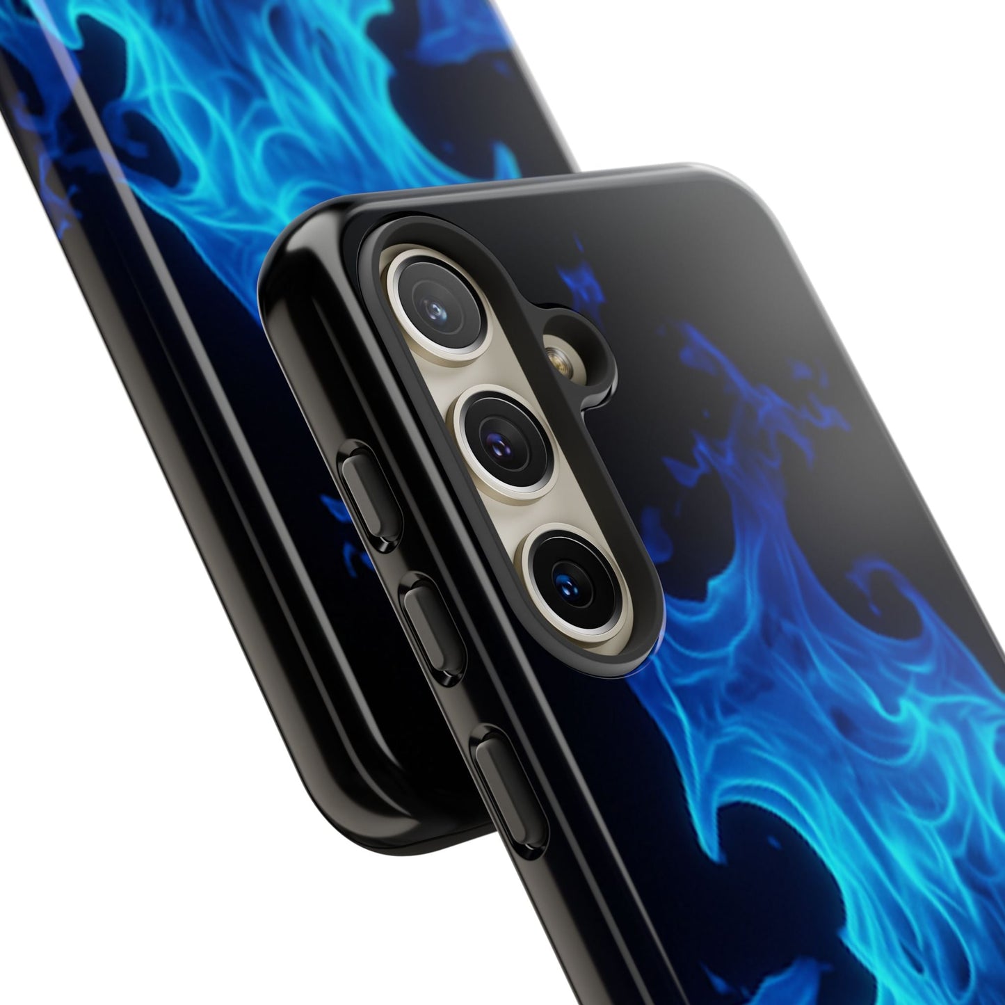 Blue Flames Tough  Phone Case
