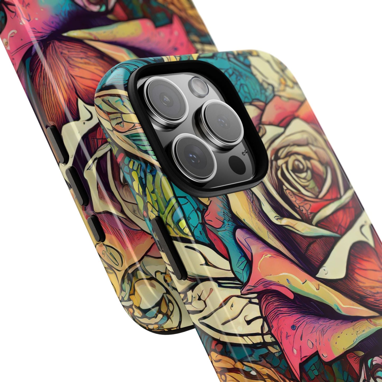 Colorful Roses Tough Phone Case