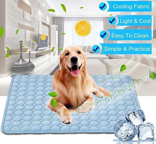 Ice Silk Dog Cat Cooling Mat