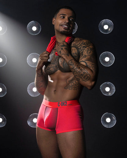 Super Bright Trunk Neon Red