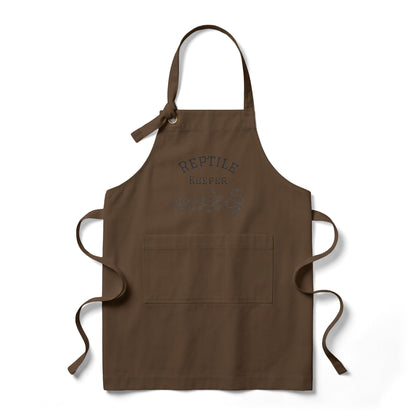 "Reptile Keeper" Heavy Twill Work Apron