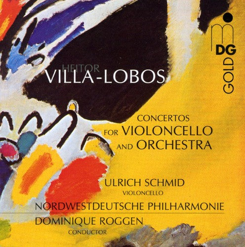 H. VILLA-LOBOS - Concertos for Violoncello & Orchestra Music CD