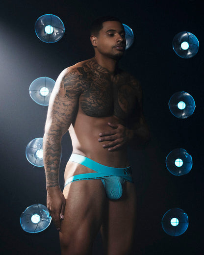 Super Bright Jock Neon Blue