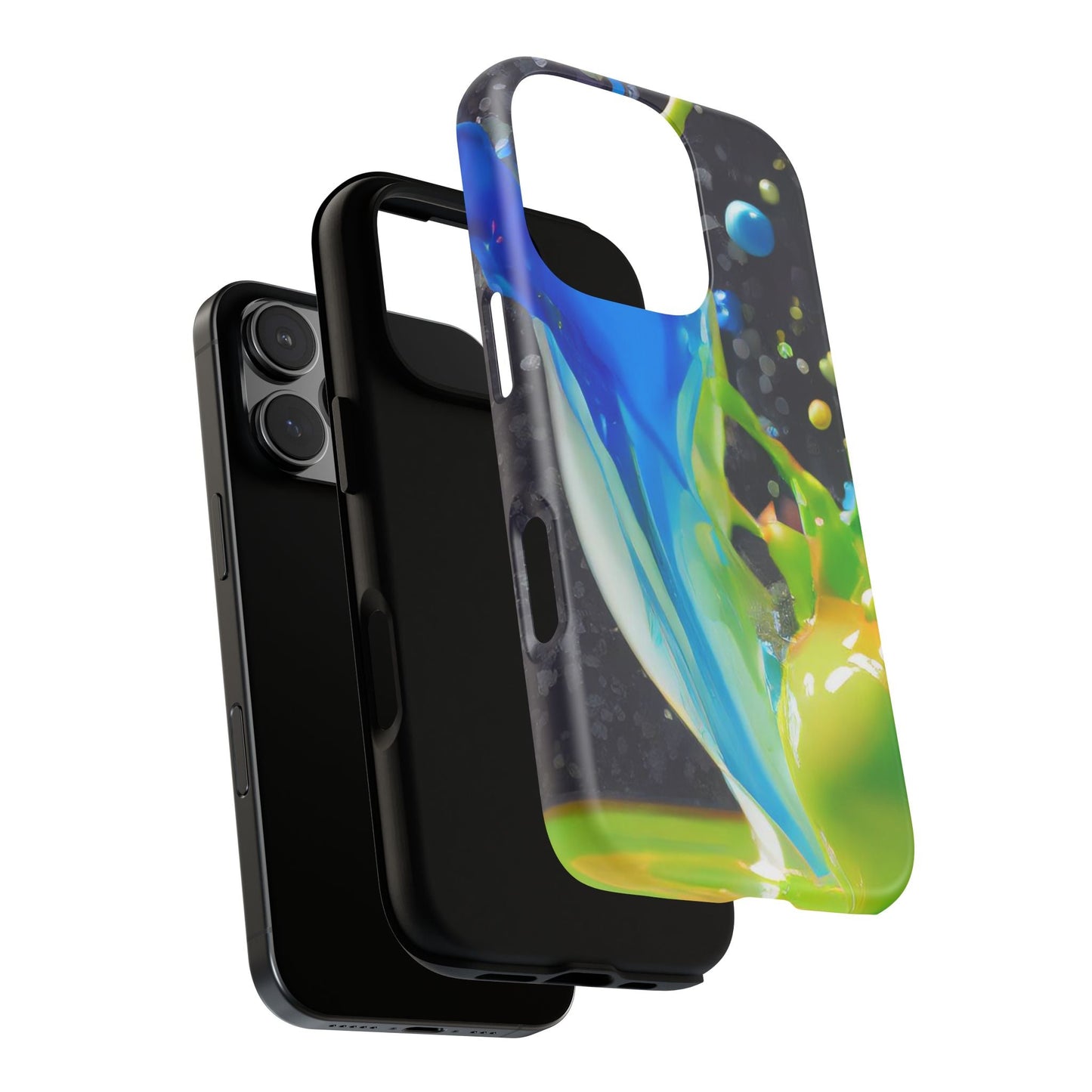 Vibrant Paint Splash Phone Case - Tough & Stylish Protection