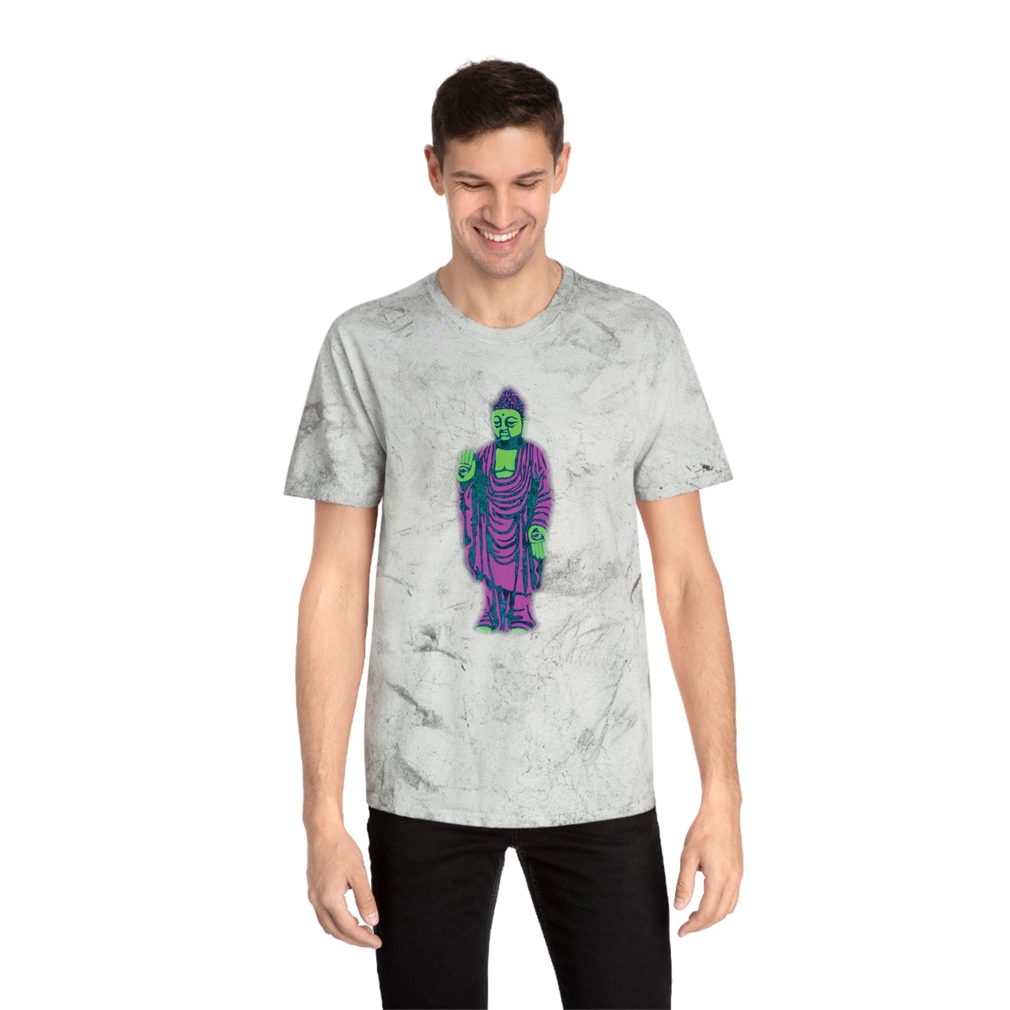 Grand Honor Buddha Purp Juice Industrial Dye Premium T-Shirt