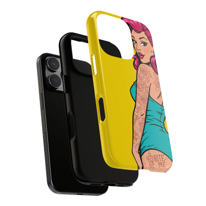 Bite Me Beauty Tough Phone Case
