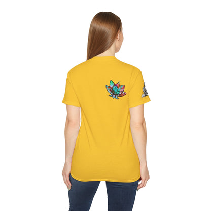 Fine Art Buddha Oil Paint Print Unisex Ultra Cotton Tee