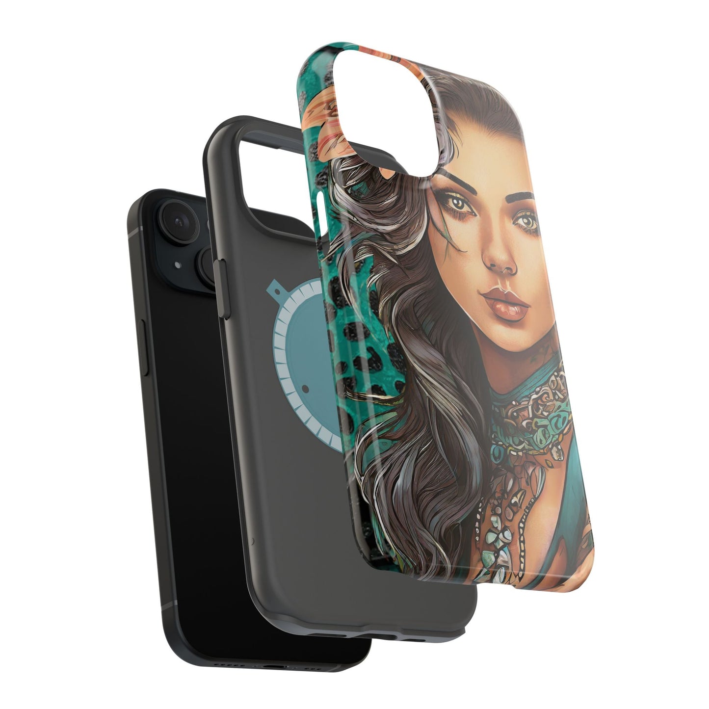 Vibrant Beauty Magnetic Tough Phone Case