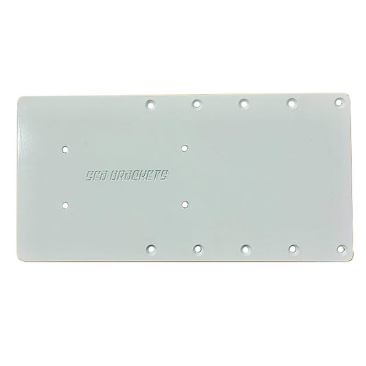 Sea Brackets 14" Straight Trolling Motor Plate f/Garmin Kraken