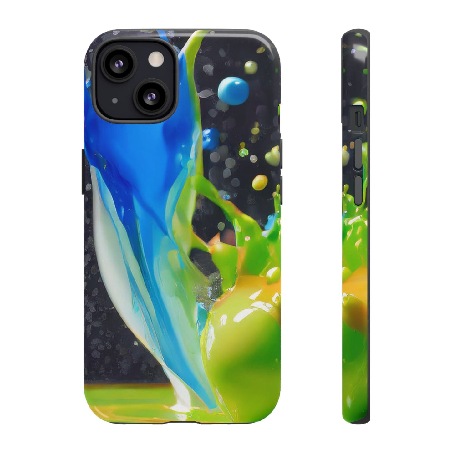 Vibrant Paint Splash Phone Case - Tough & Stylish Protection