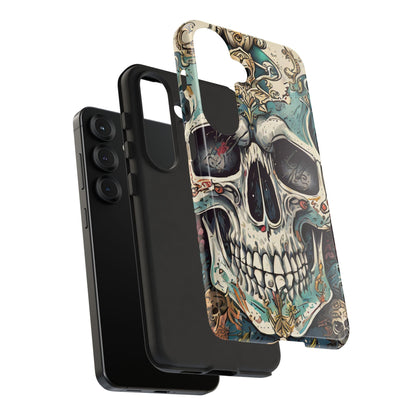 Abstract Skull Tough Phone Case
