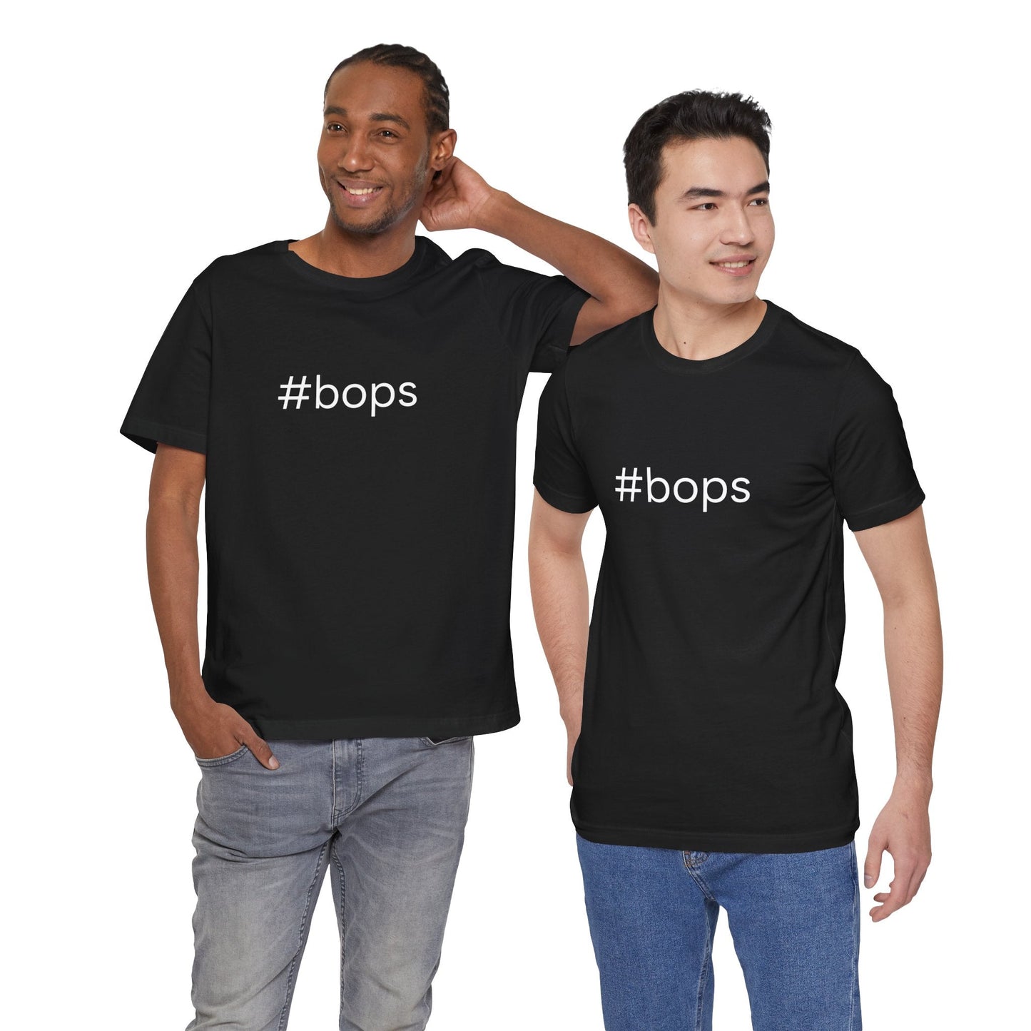 #bops Unisex High End Cotton Short Sleeve Tee