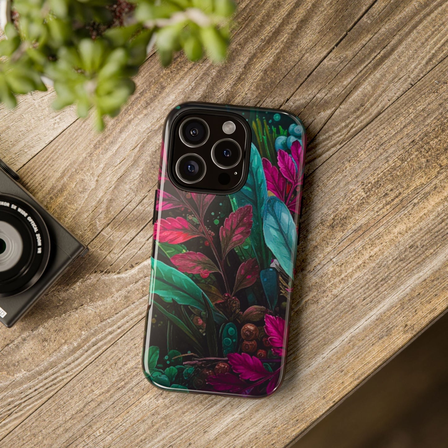 Vibrant Floral Tough Phone Case