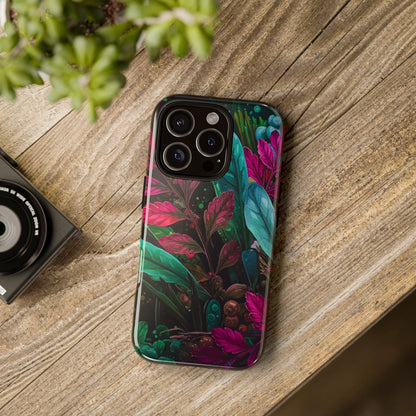 Vibrant Floral Tough Phone Case