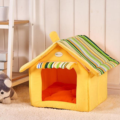 Removable Cover Warm Pet House