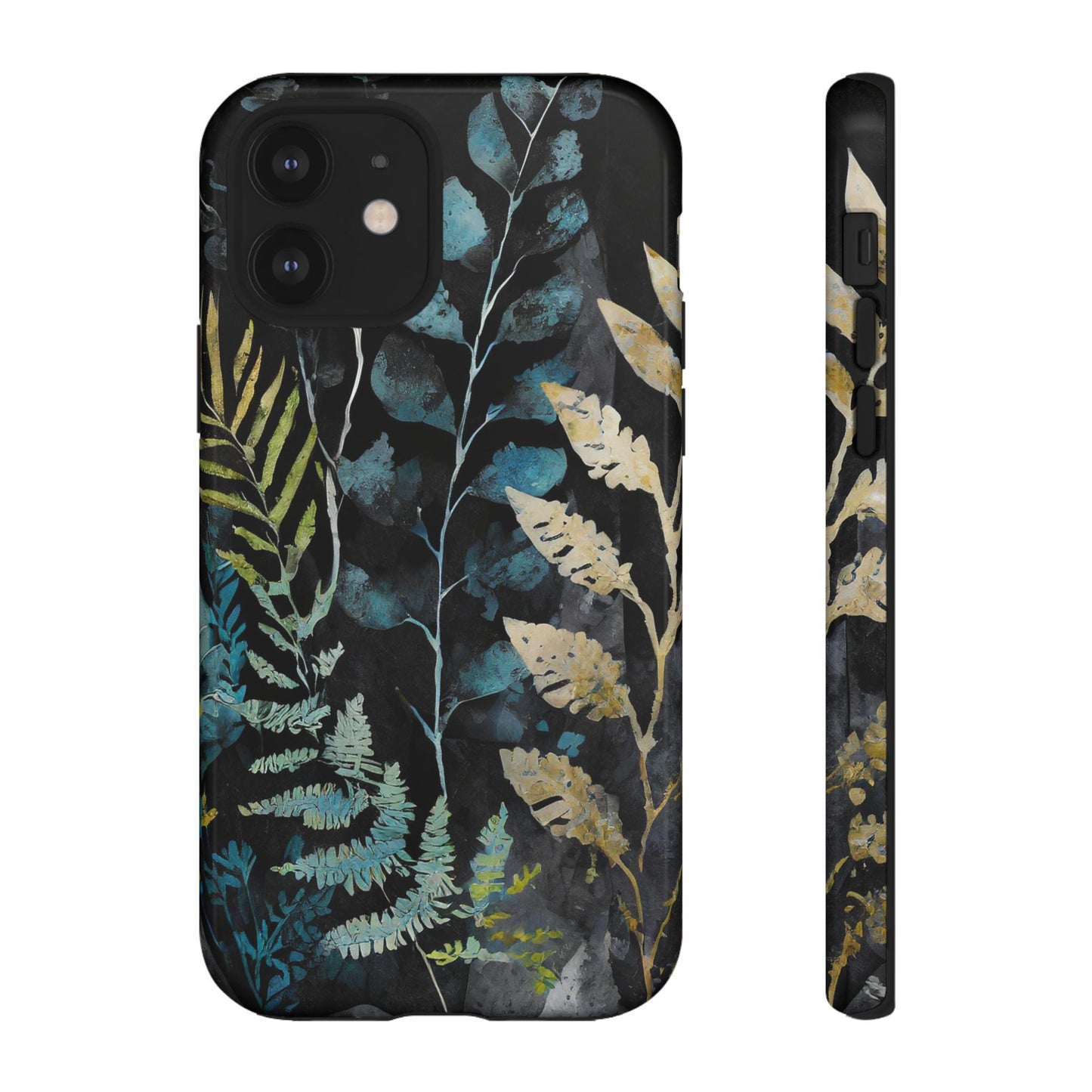 Dark Floral Tough Phone Case