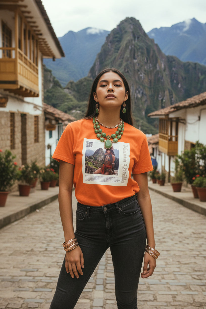 Mama Quilla Aziza & Fae Unisex Cotton T-Shirt