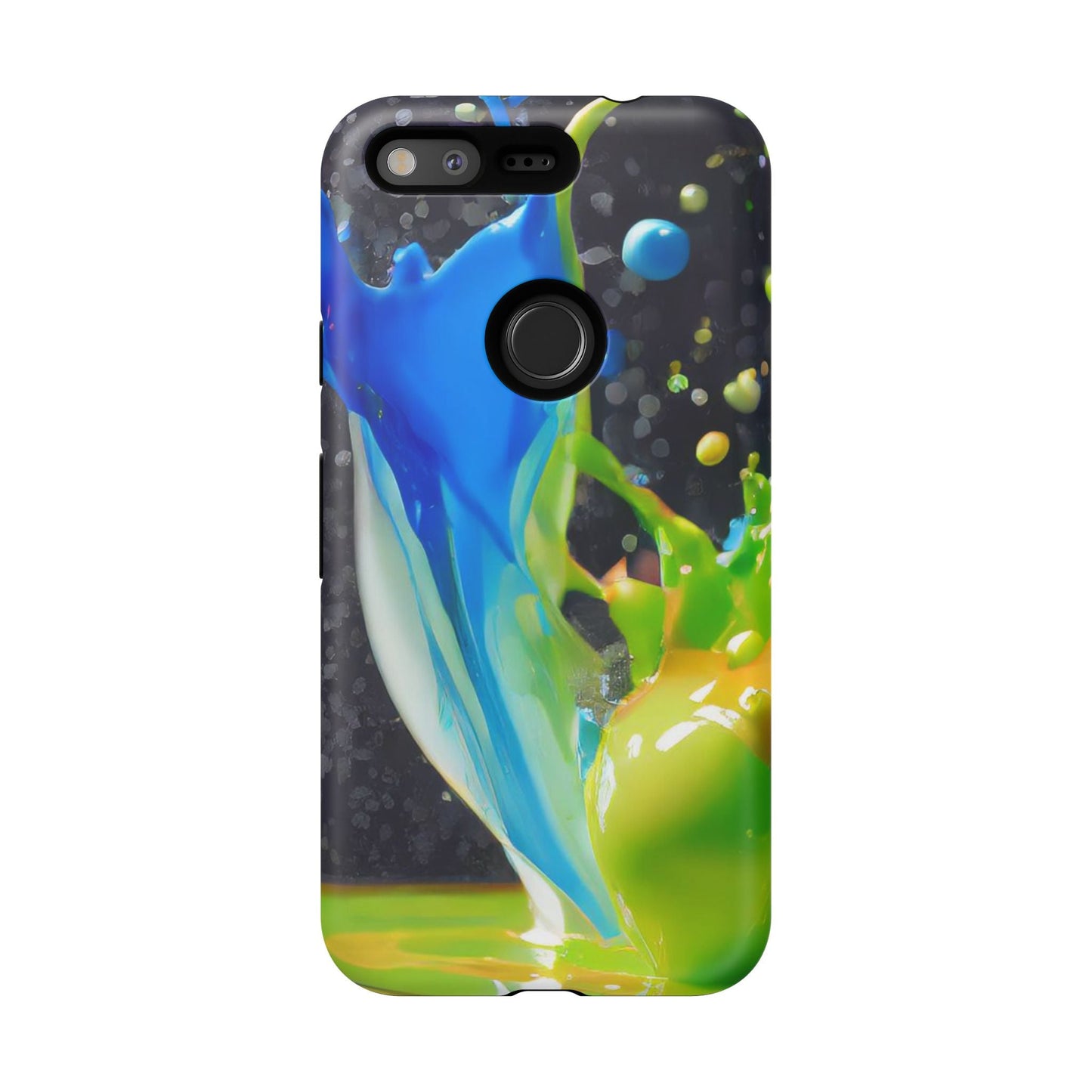Vibrant Paint Splash Phone Case - Tough & Stylish Protection